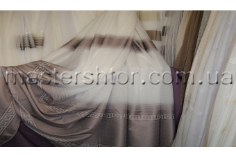  Тюль Cavalli капучино 815266-608 с купоном