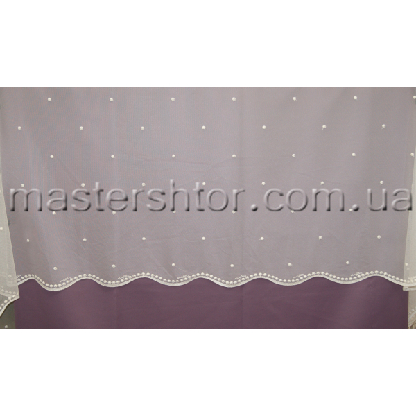 Тюль Magiza 25337/351 Точки кремовые на Grek