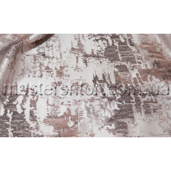 Шторы с абстрактным рисунком SCR 813552 пудровая