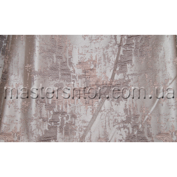 Шторы с абстрактным рисунком SCR 813552 пудровая
