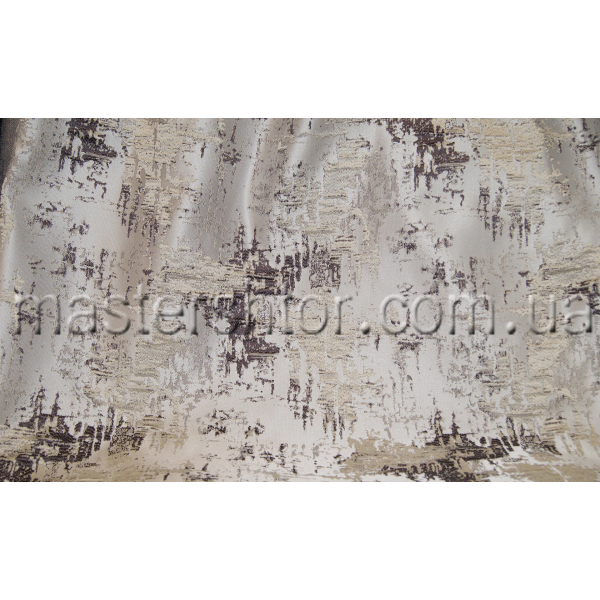 Шторы с абстрактным рисунком SCR 813552 серая