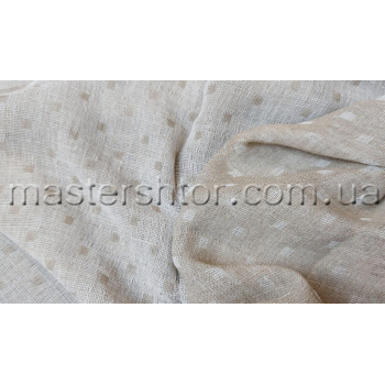 Тюль  квадратики SILVIA 417005 коллекции MEVLANA home collection