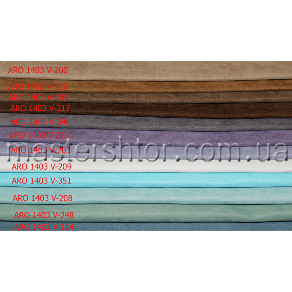 Микровелюр портьерная ткань AR01403 коллекции MIR TEXTILE