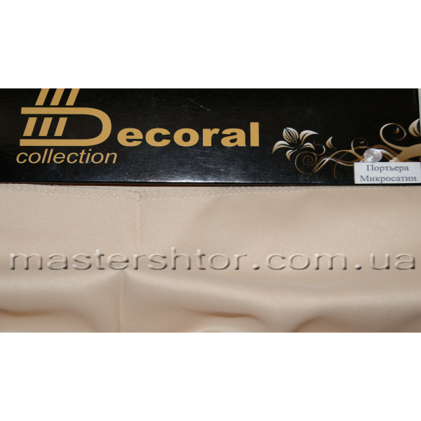 Портьера Микросатин 573 DECORAL collection