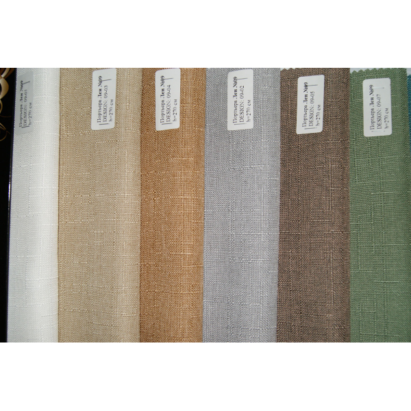 Портьера Лен № 09 Decoral collection