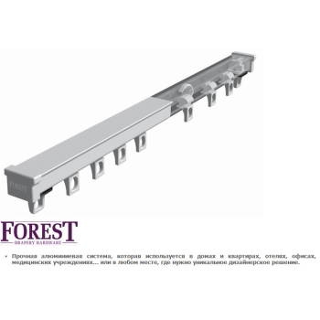 Алюминиевый профильный  карниз KS  FOREST original