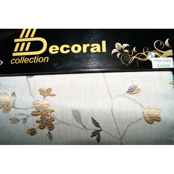 Декоративные шторы DECORAL collection Азалия 5002 