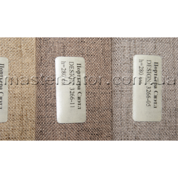 Однотонная шторы Сиэтл 3266 DECORAL collection
