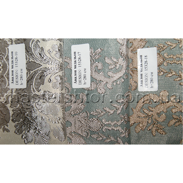 Портьерная ткань Авалон медальон  коллекции DECORAL 15328