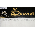 Тюль с полоской на разнообразных основах Лен  575 коллекции DECORAL